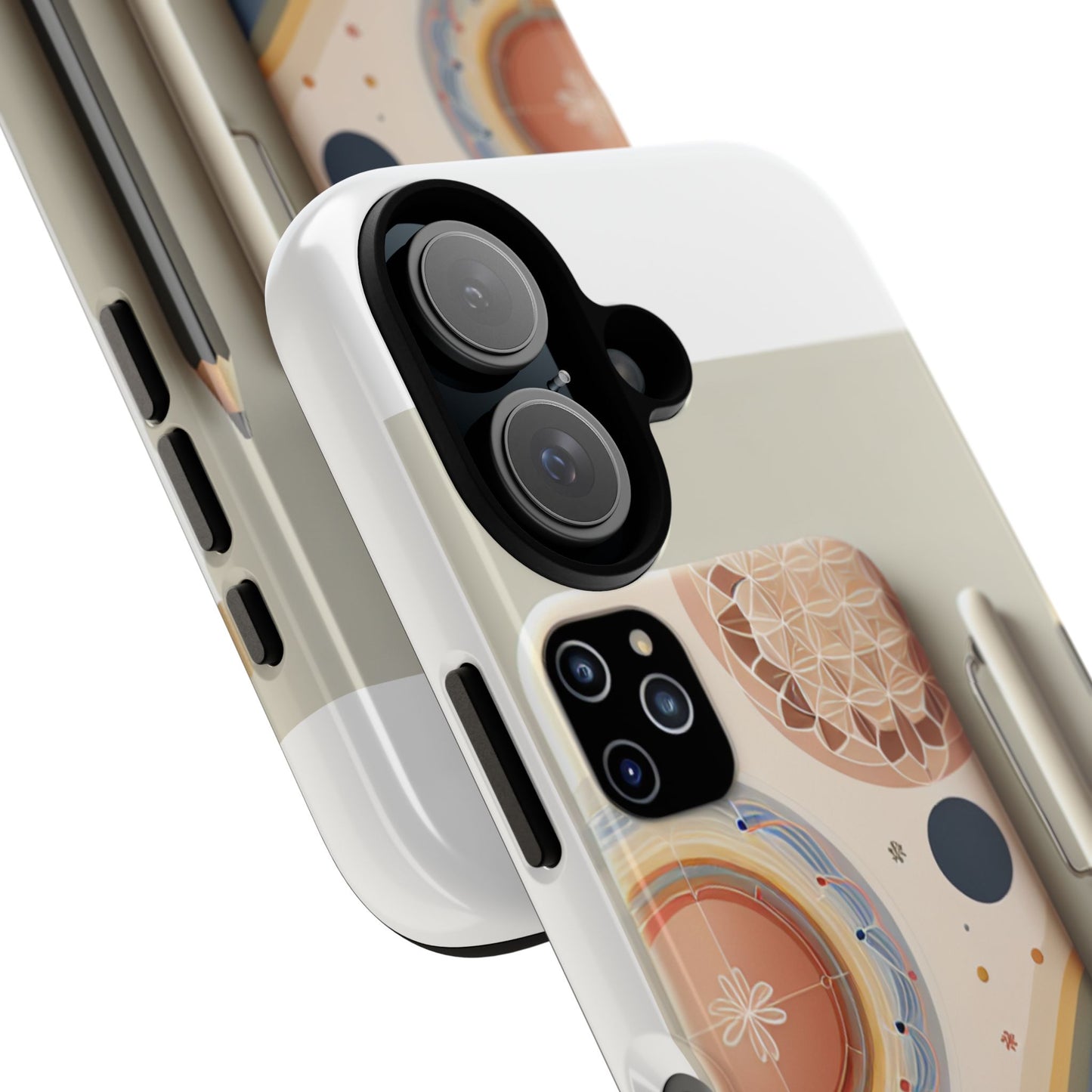 Bohemian Phone Case - Tough Cases, Stylish Phone Cover, Unique Gift, Trendy Accessories, Cosmic Design, Artful Mobile Protection