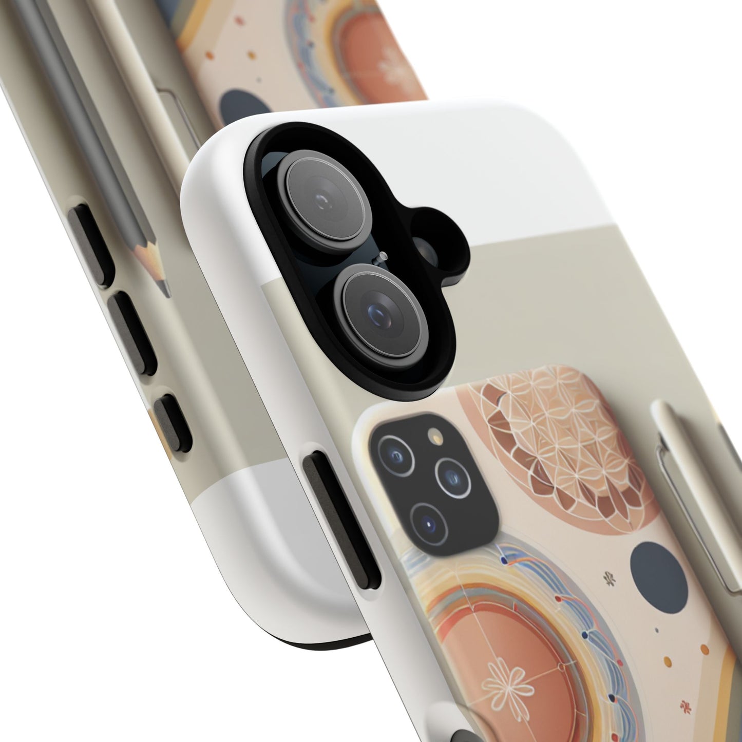 Bohemian Phone Case - Tough Cases, Stylish Phone Cover, Unique Gift, Trendy Accessories, Cosmic Design, Artful Mobile Protection